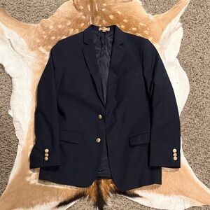 Class Club Navy Blazer with Gold Buttons